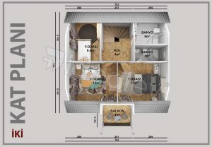 123 m² Two Story Prefabricated House - Image 3