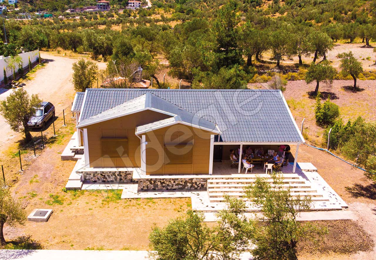113 m² Prefabricated House 9 Balıkesir Edremit Prefabrik EV