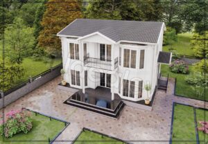157 m² Two Story Prefabricated House 25 157 m² Two Story Prefabricated House - Image 5