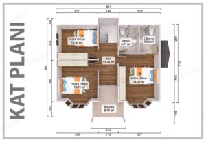 157 m² Two Story Prefabricated House 23 157 m² Two Story Prefabricated House - Image 3