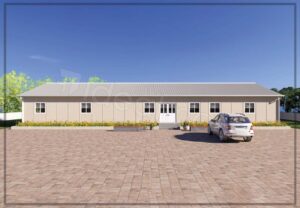315 m² Prefabricated Office 7 315 m² Prefabricated Office - Image 3