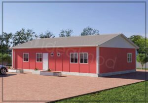 136 m² Prefabricated Office 8 136 m² Prefabricated Office - Image 3