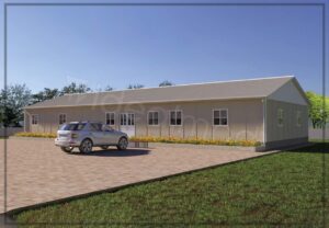 315 m² Prefabricated Office 8 315 m² Prefabricated Office - Image 4
