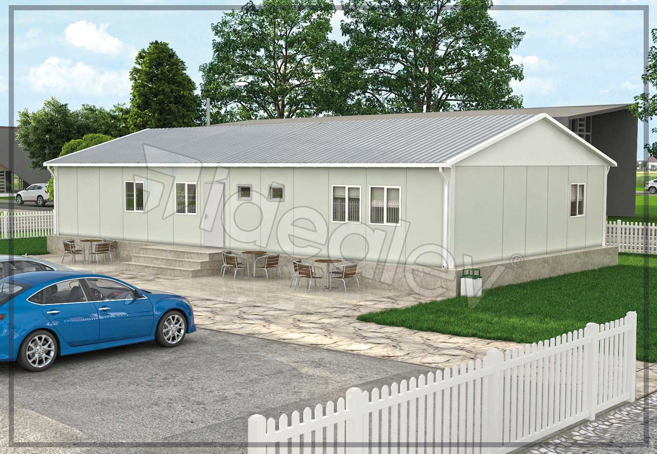 148 m² Prefabricated Office 3 148 m² Prefabricated Office