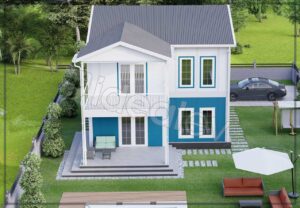 Two Story Prefabricated House 149 m² 11 Two Story Prefabricated House 149 m² - Image 5