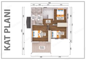 Two Story Prefabricated House 149 m² 9 Two Story Prefabricated House 149 m² - Image 3