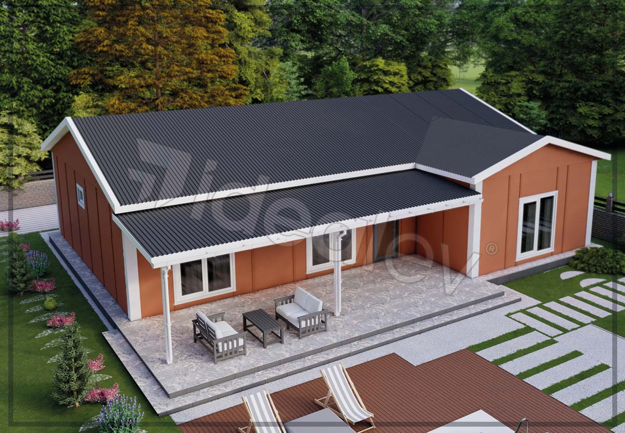 150 m² Prefabricated House 6 150 m² Prefabricated House - Image 4