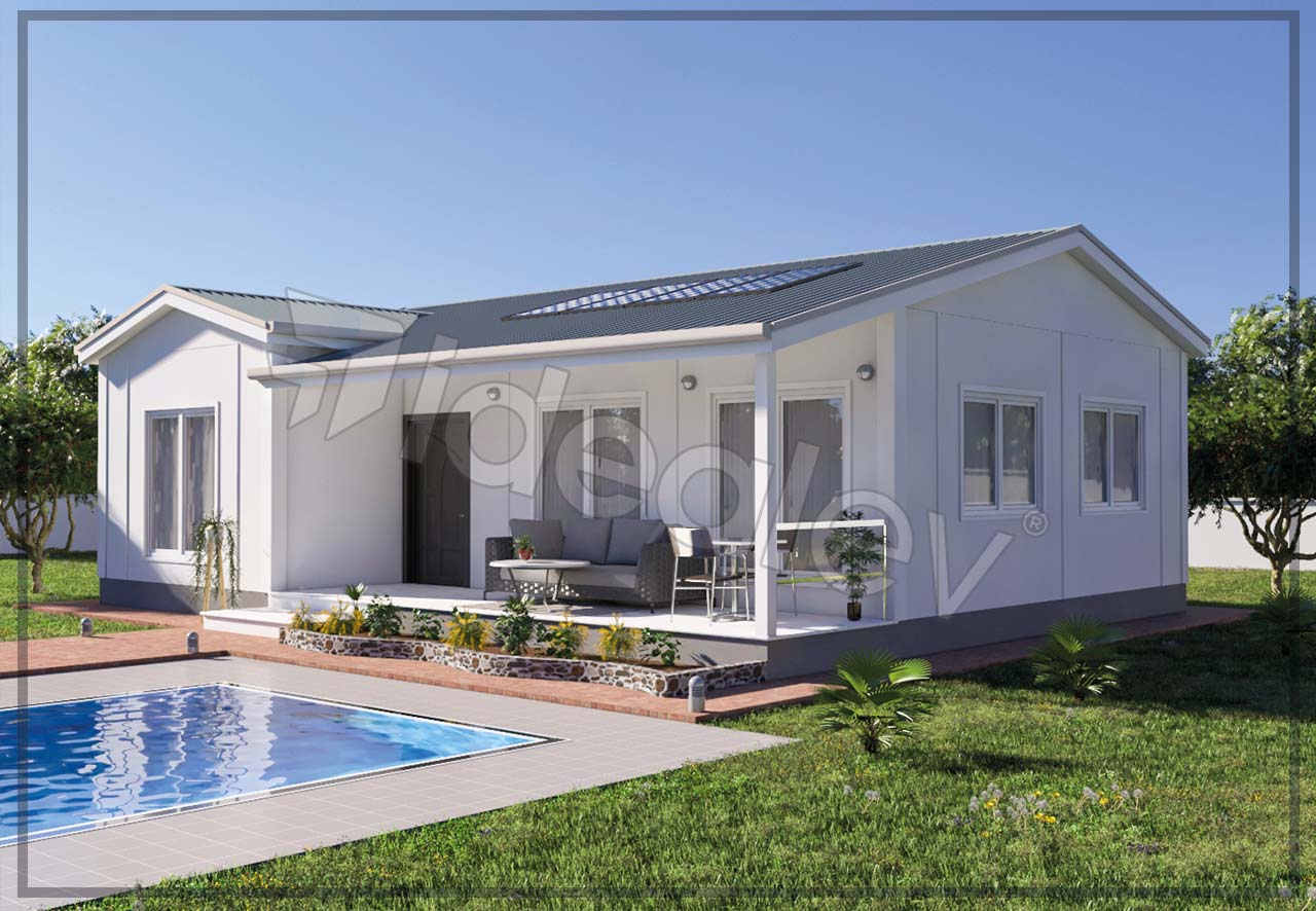 90 m² Prefabricated House 7 90 m² Prefabricated House - Image 5