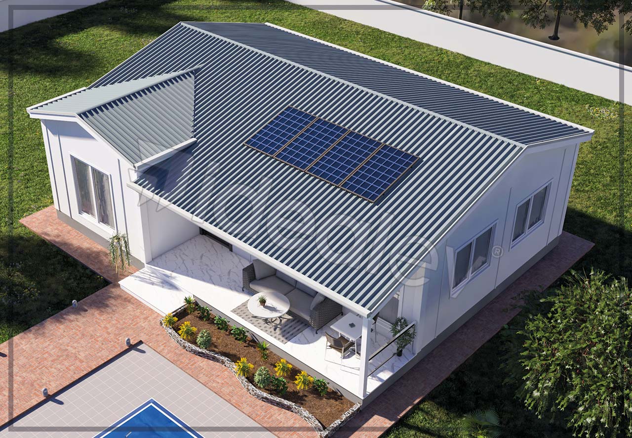 90 m² Prefabricated House 5 90 m² Prefabricated House - Image 3