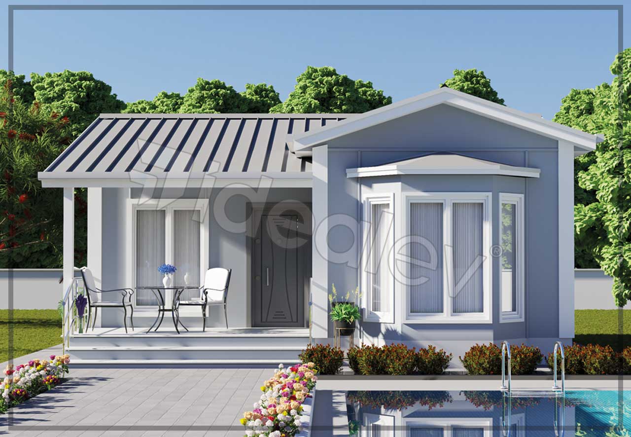 50 m² Prefabricated House 3 50 m² Prefabricated House