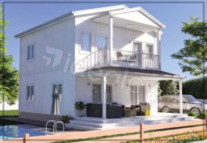 136 m² Two Story Prefabricated House 15 136 m² Two Story Prefabricated House - Image 4