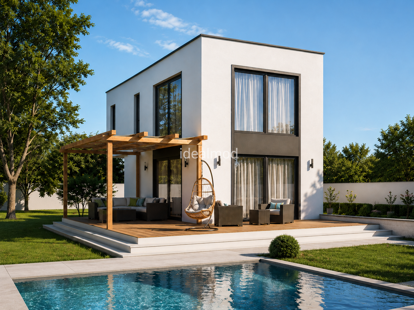 Two Story Steel Frame House 143 m² 5 Two Story Steel Frame House 143 m² - Image 4