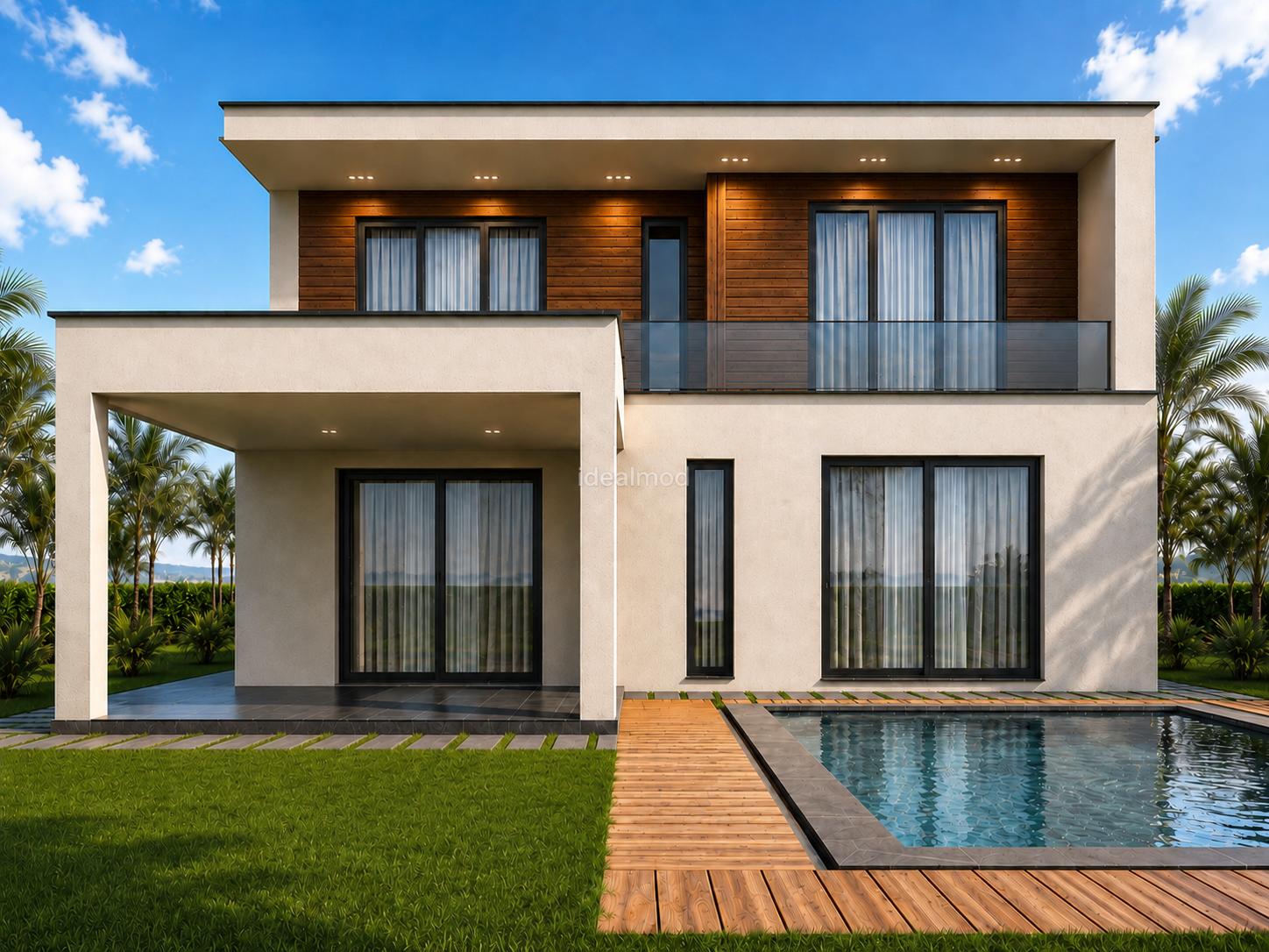 193 m² Two Story Steel Frame House 3 193 m² Two Story Steel Frame House