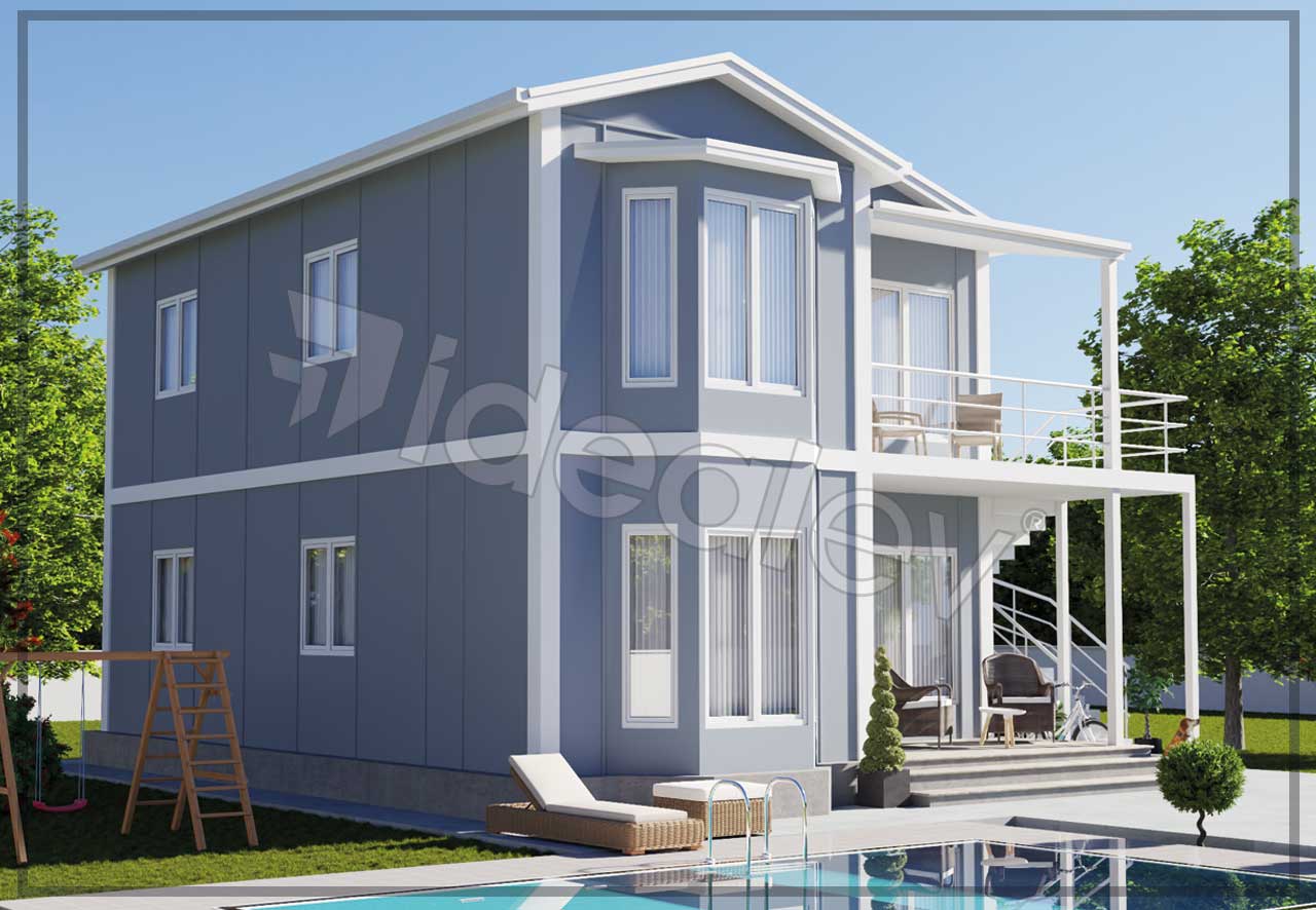 Two Story Prefabricated House 152 m² 7 Two Story Prefabricated House 152 m² - Image 5