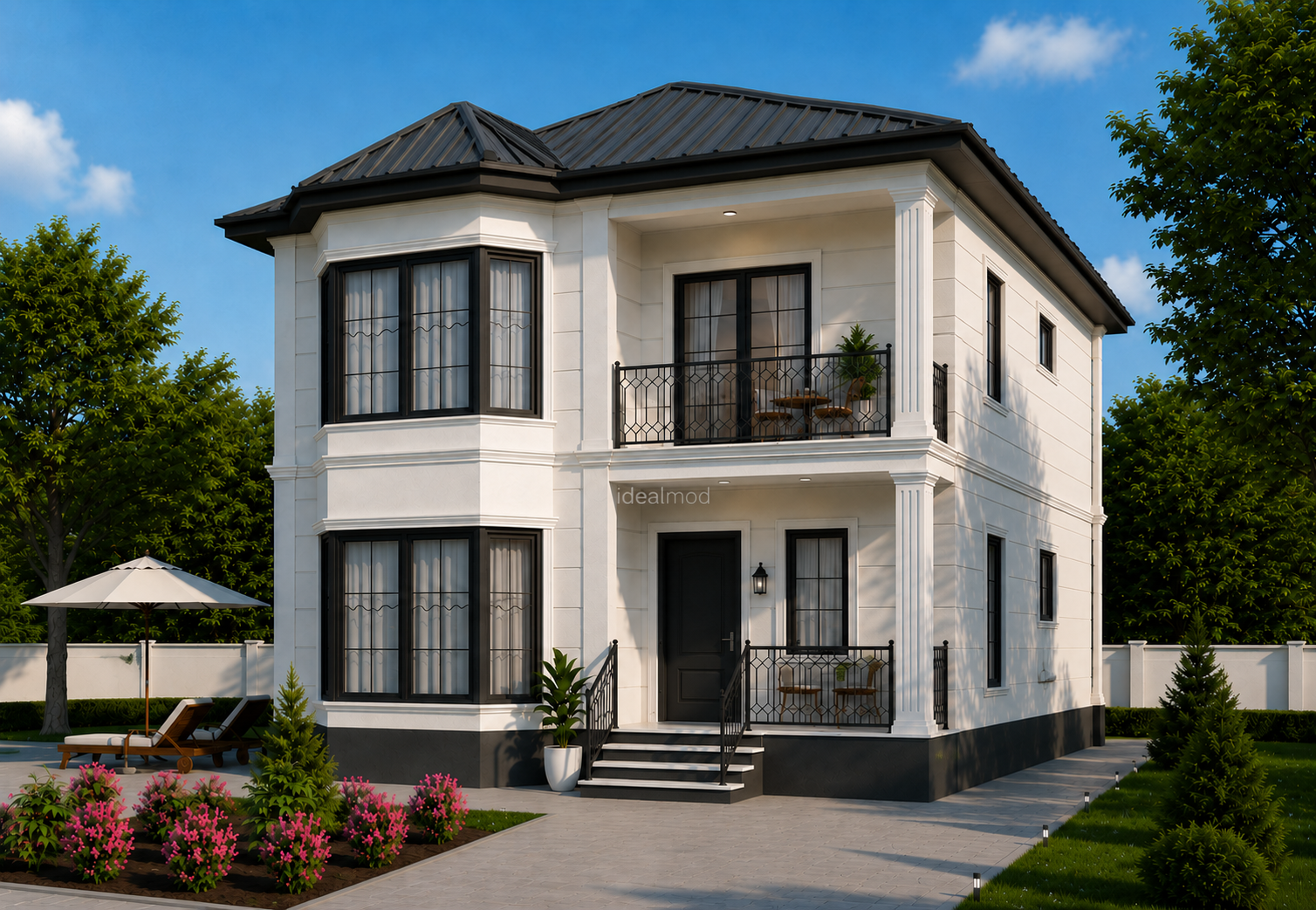 156 m² Two Story Steel Frame House 4 156 m² Two Story Steel Frame House - Image 2