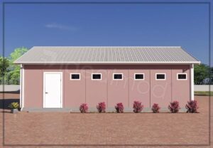 Prefabricated Toilet and Shower 78 m² 8 Prefabricated Toilet and Shower 78 m² - Image 3