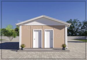 53 m² Prefabricated Toilet and Shower 8 53 m² Prefabricated Toilet and Shower - Image 3