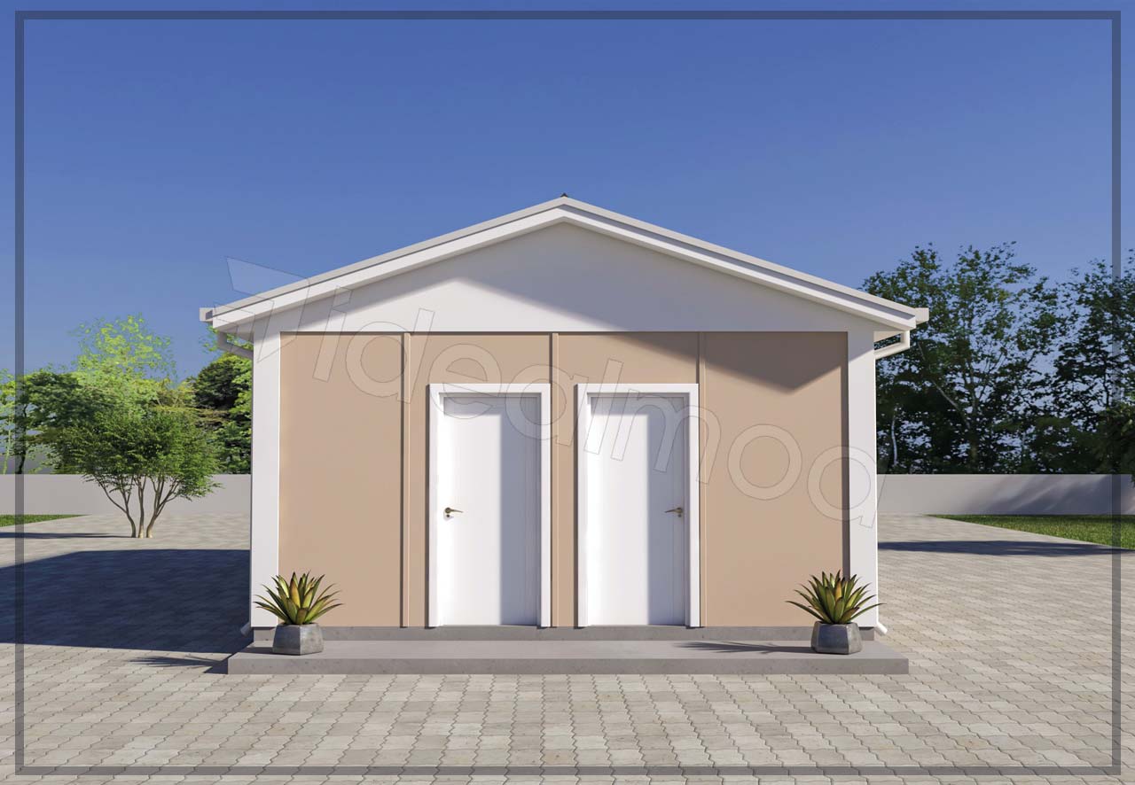 53 m² Prefabricated Toilet and Shower 5 53 m² Prefabricated Toilet and Shower - Image 3
