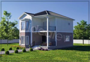 154 m² Two Story Prefabricated House 11 154 m² Two Story Prefabricated House - Image 4