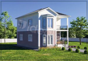 154 m² Two Story Prefabricated House 12 154 m² Two Story Prefabricated House - Image 5