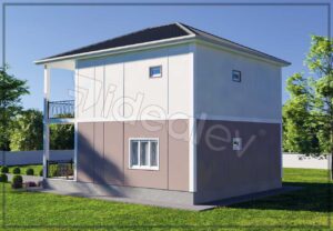 154 m² Two Story Prefabricated House 13 154 m² Two Story Prefabricated House - Image 6