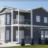 131 m² Two Story Prefabricated House 2 131 m² Two Story Prefabricated House 2