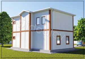 141 m² Two Story Prefabricated House 13 141 m² Two Story Prefabricated House - Image 6