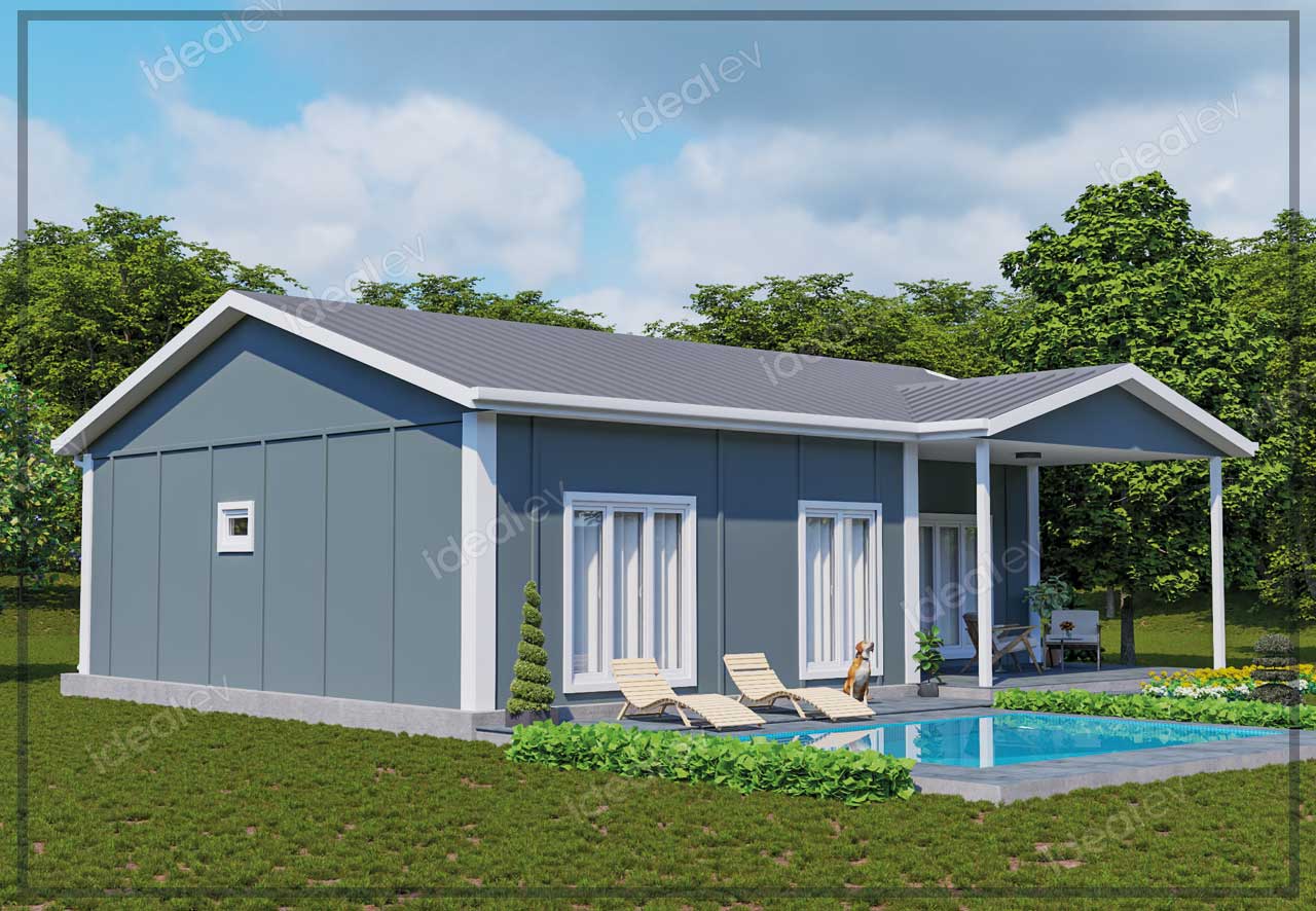100 m² Prefabricated House 2 6 100 m² Prefabricated House 2 - Image 4