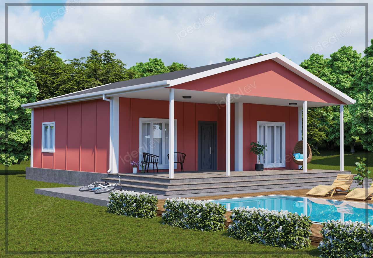 100 m² Prefabricated House 5 100 m² Prefabricated House - Image 3