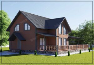256 m² Two Story Steel Frame House 26 256 m² Two Story Steel Frame House - Image 11
