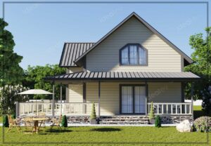 256 m² Two Story Steel Frame House 23 256 m² Two Story Steel Frame House - Image 8