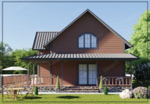 256 m² Two Story Steel Frame House 28 256 m² Two Story Steel Frame House - Image 13