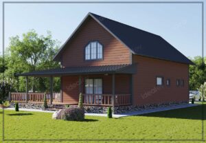 256 m² Two Story Steel Frame House 27 256 m² Two Story Steel Frame House - Image 12
