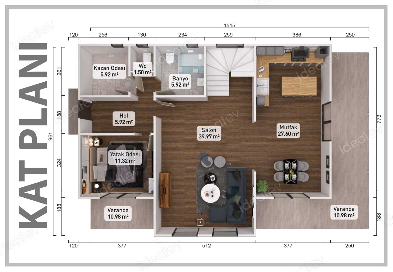 256 m² Two Story Steel Frame House 4 256 m² Two Story Steel Frame House - Image 2