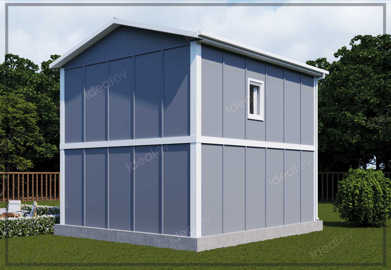 Two Story Prefabricated House 99 m² 8 Two Story Prefabricated House 99 m² - Image 6