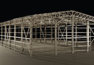 Industrial Steel Factory and Warehouse 1000 m²
