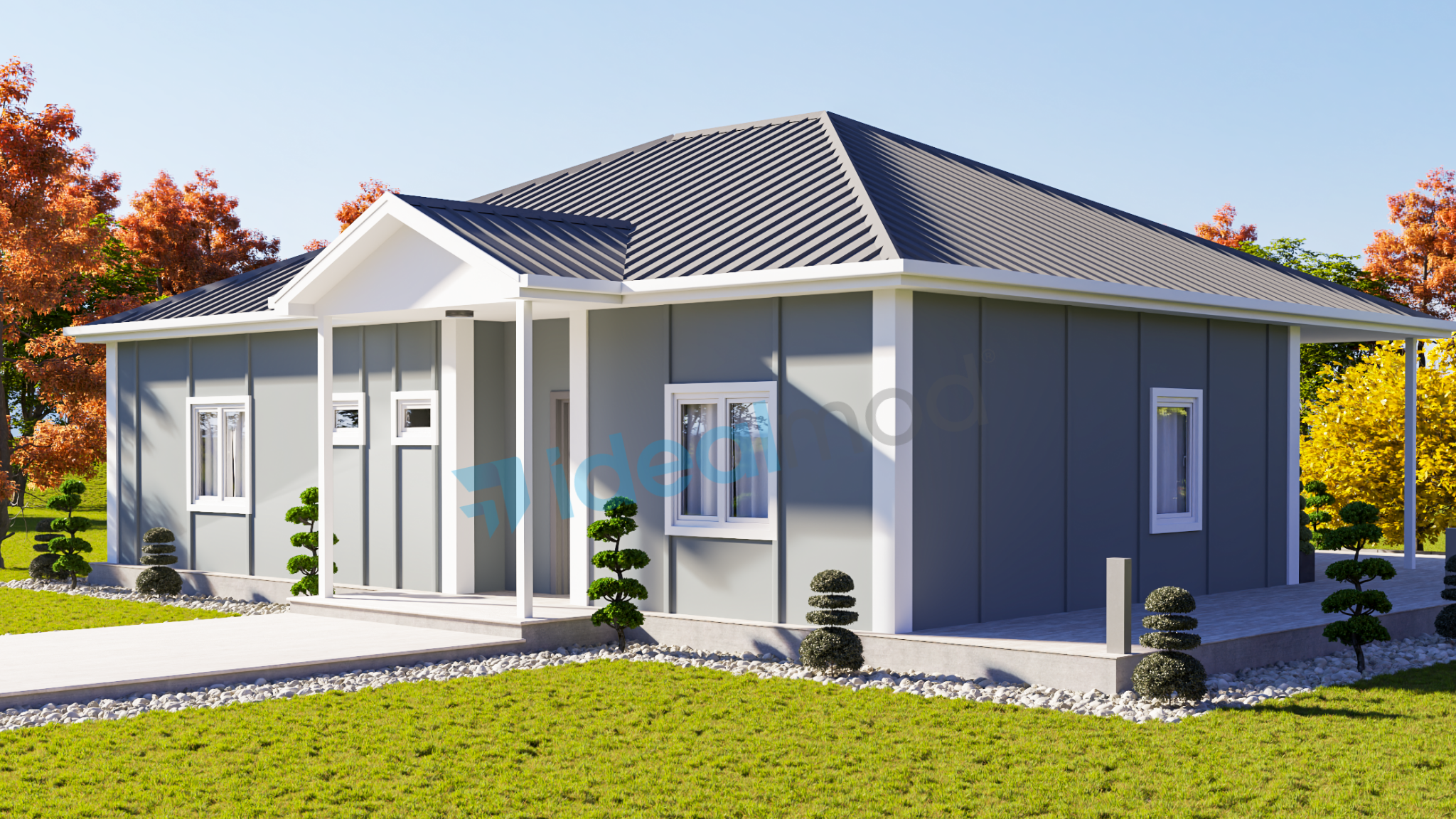 113 m² Prefabricated House 3 4 113 m² Prefabricated House 3 - Image 2
