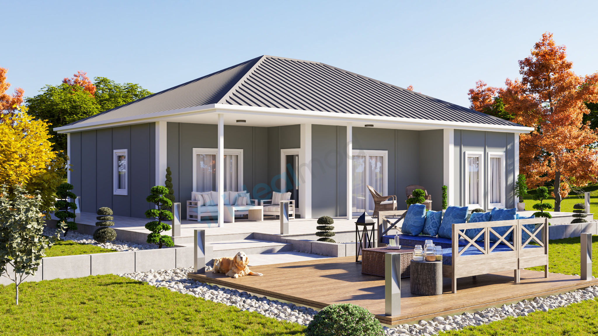 113 m² Prefabricated House 3 3 113 m² Prefabricated House 3