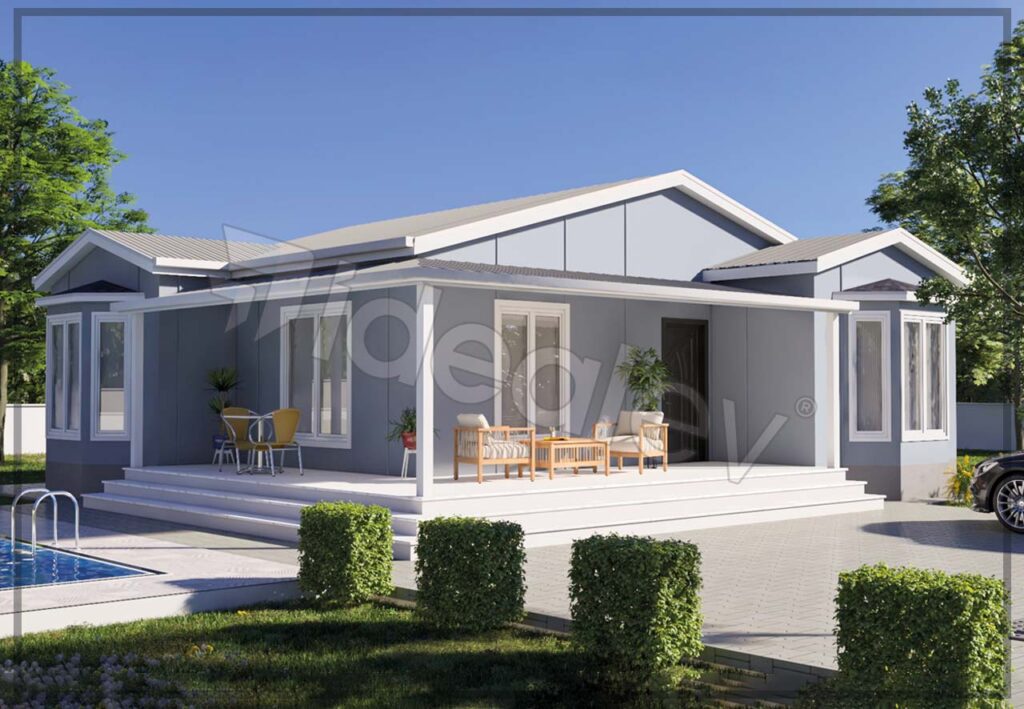 120 m2 prefab huis
