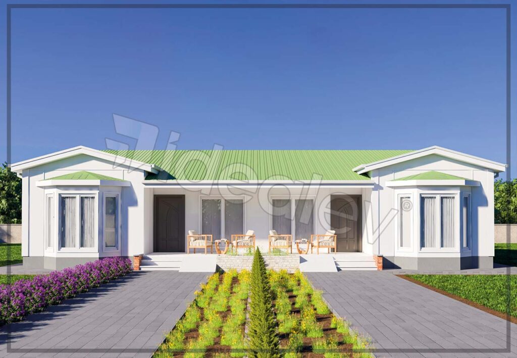 148 m2 İkiz Prefabrik Ev