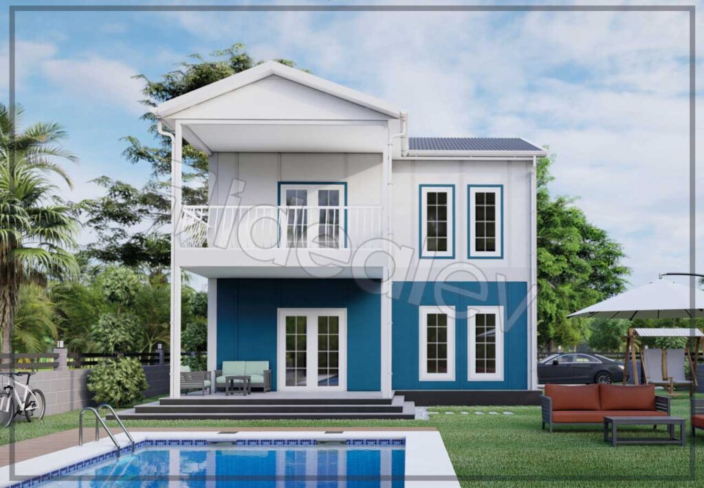 149 M2 duplex montovaných domov