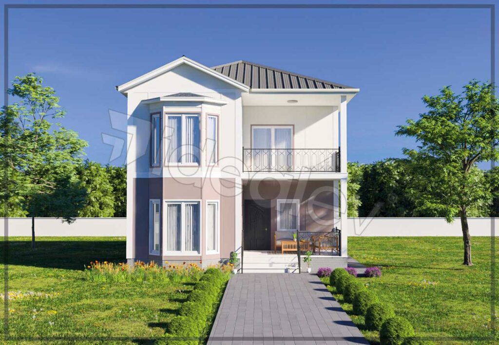 154 m2 Dubleks Prefabrik Ev
