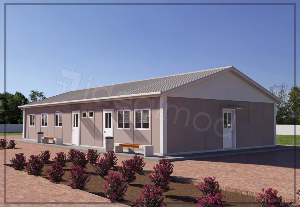 Pré-fabricadas, sala de jantar 158 M2