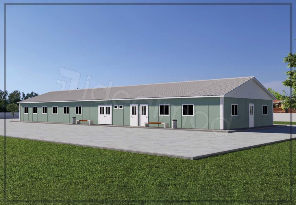 Prefabrik Yemekhane 335 m2