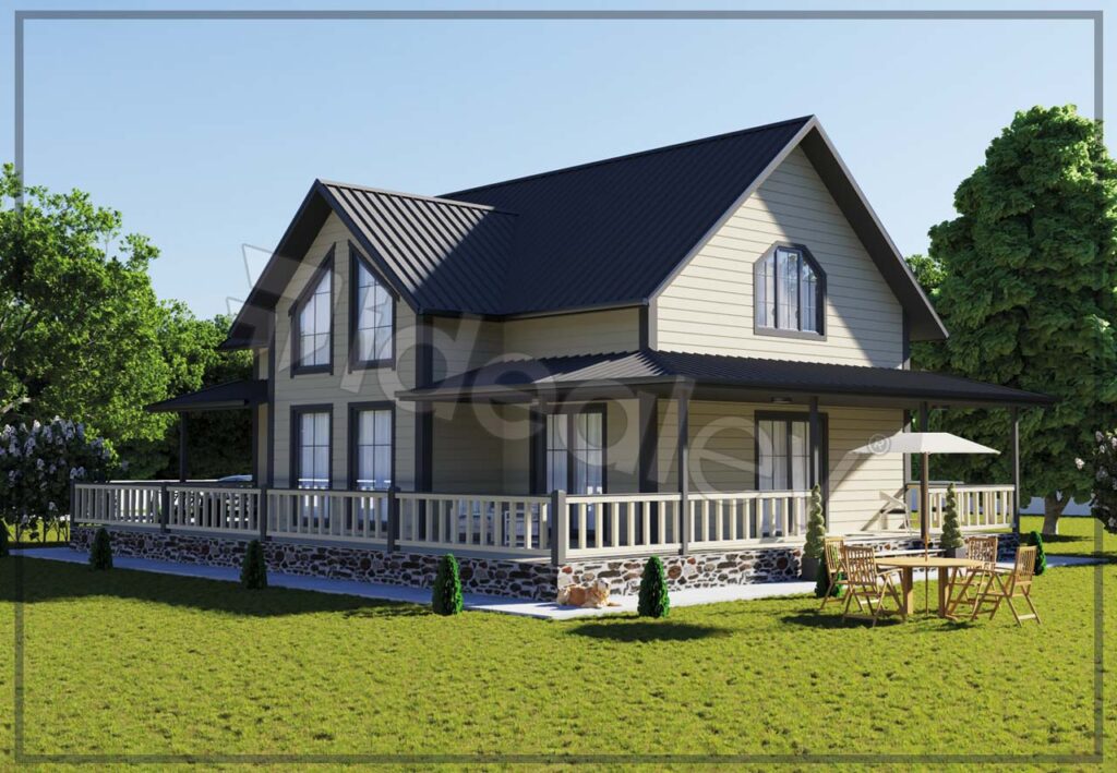 234 m2 İdeal Çelik Ev