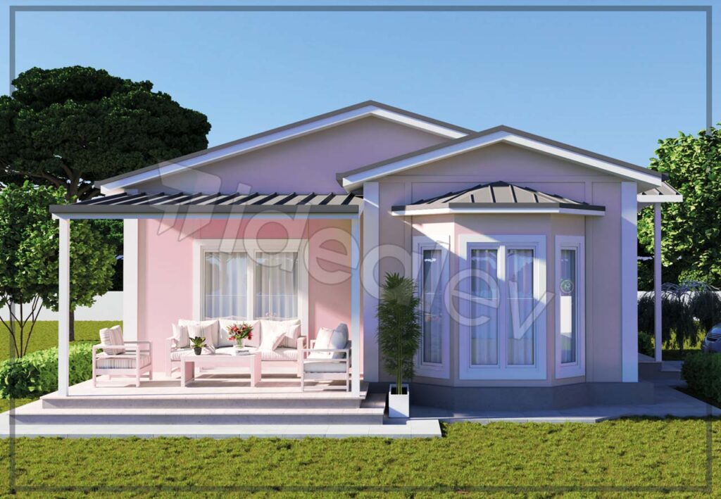 79 m2 Yeni Prefabrik Ev