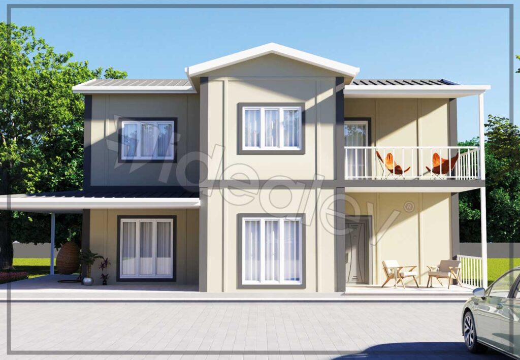Noi duplex 186 M2, casa prefabricate