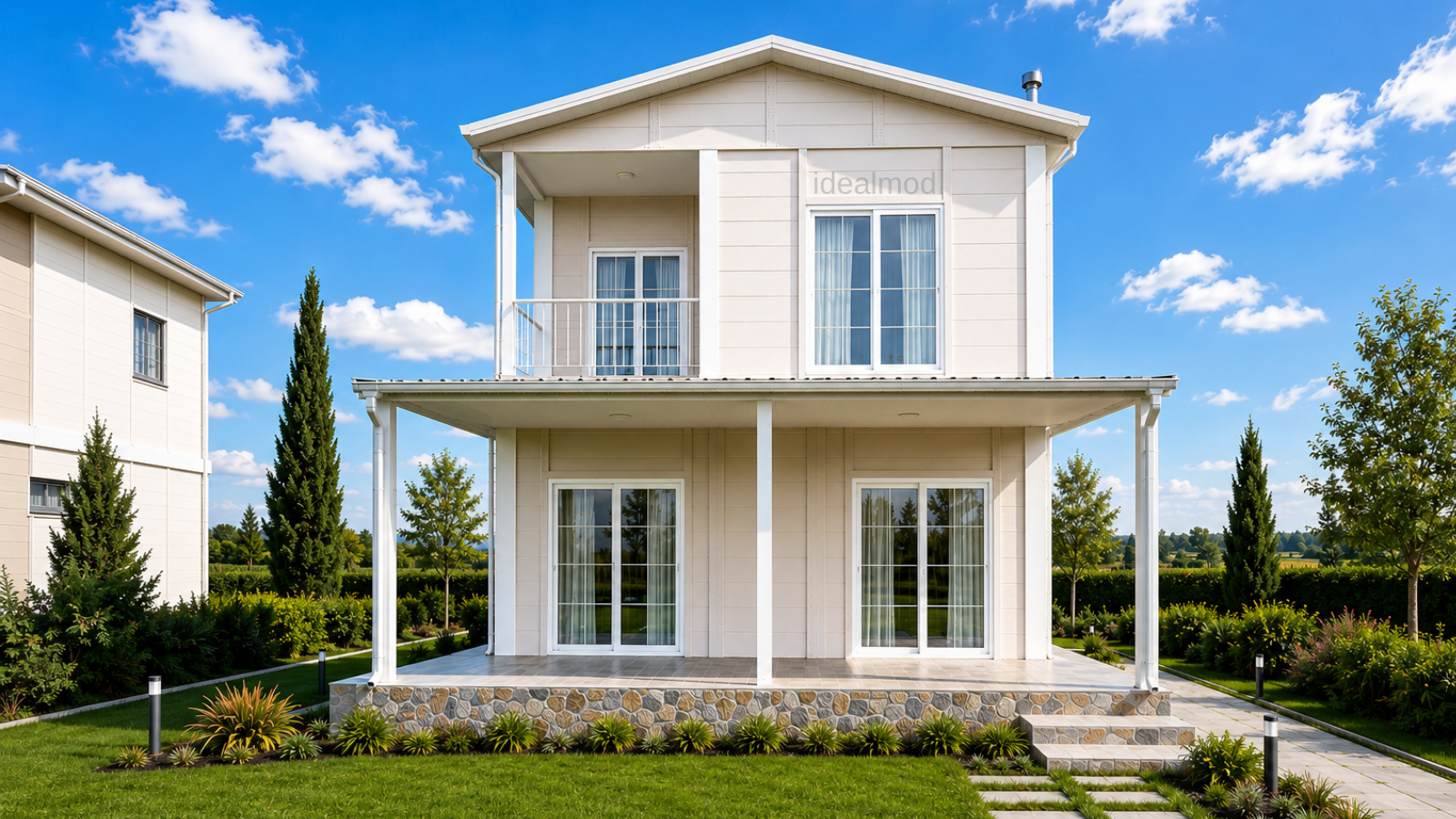 116 m² Two Story Prefabricated House 3 116 m² Two Story Prefabricated House