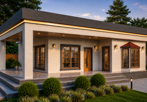 Steel Frame House 119 m²