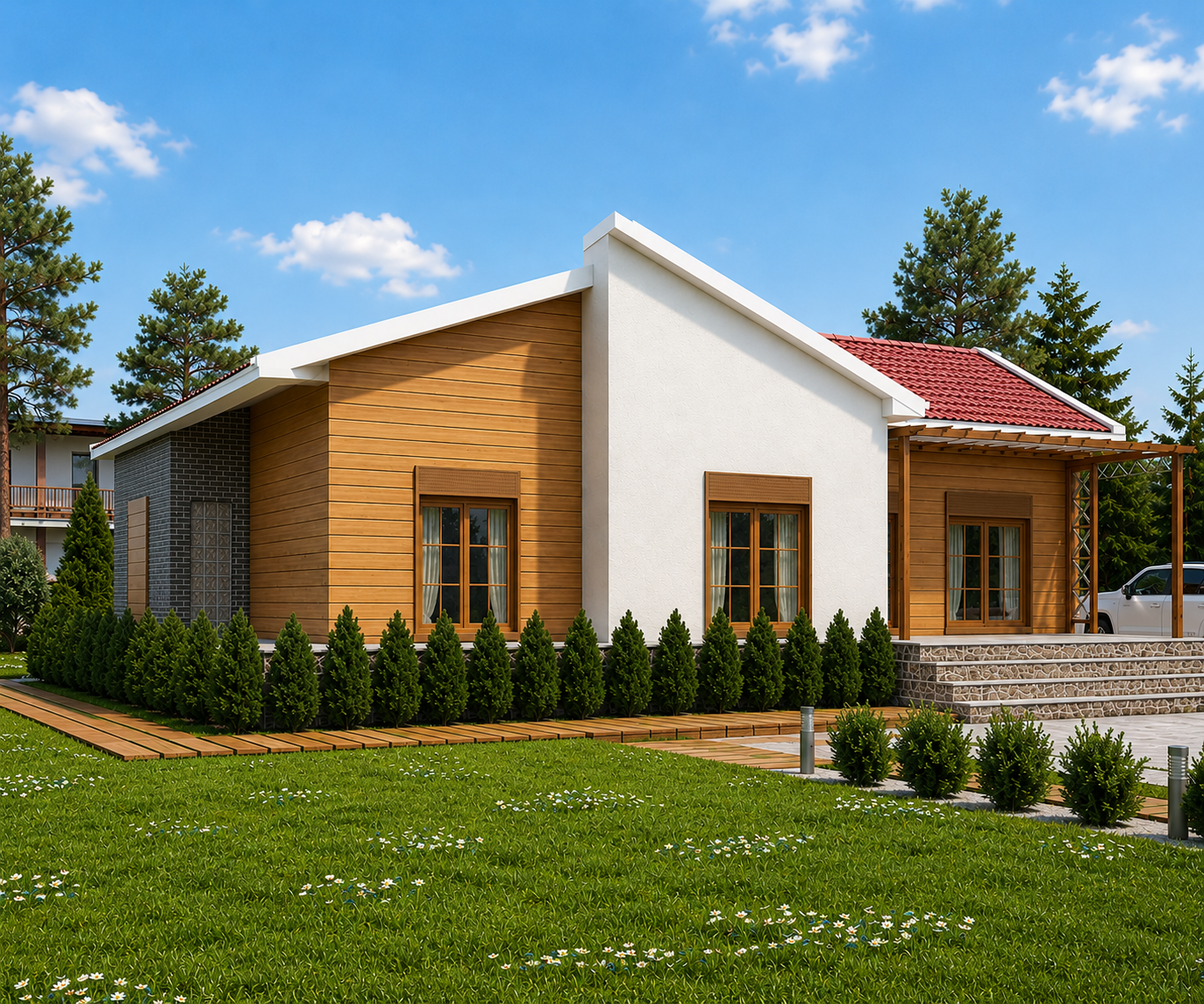 126 m² Steel Frame House 4 126 m² Steel Frame House - Image 2